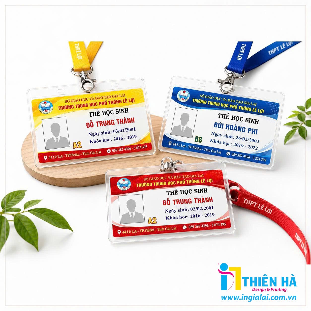 Bảng tên học sinh